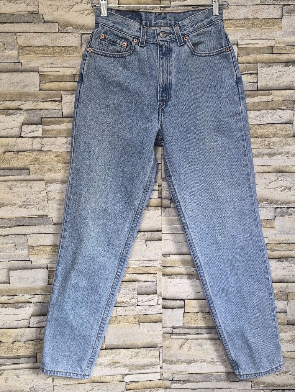 ​Levi's Vintage 512 Jeans Women 6 S Blue High Rise Straight Leg Cotton